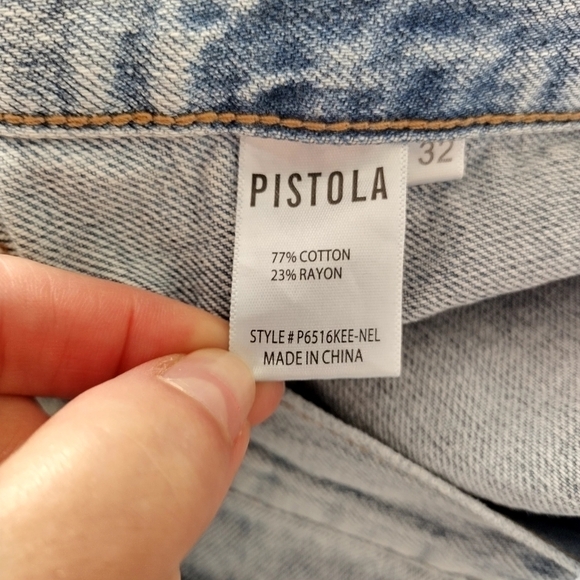 Pistola Bobbie Crossover Straight-Leg Jean - Nelson sz 32 - Picture 7 of 9